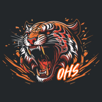 ADULT OHS ROAWING TIGER Ladies' Zone Performance Long-Sleeve T-Shirt - TT11WL Design