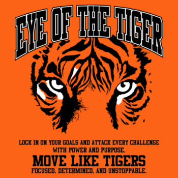 2000 Adult Ultra Cotton T-shirt (Eye Orange) Design