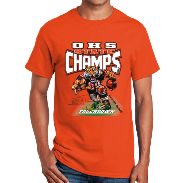 Adult t-shirt -CHAMPS FRONT BACK Thumbnail