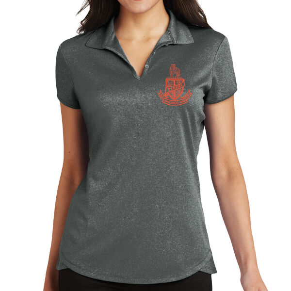 Ladies Trace Heather Polo - L576 Thumbnail