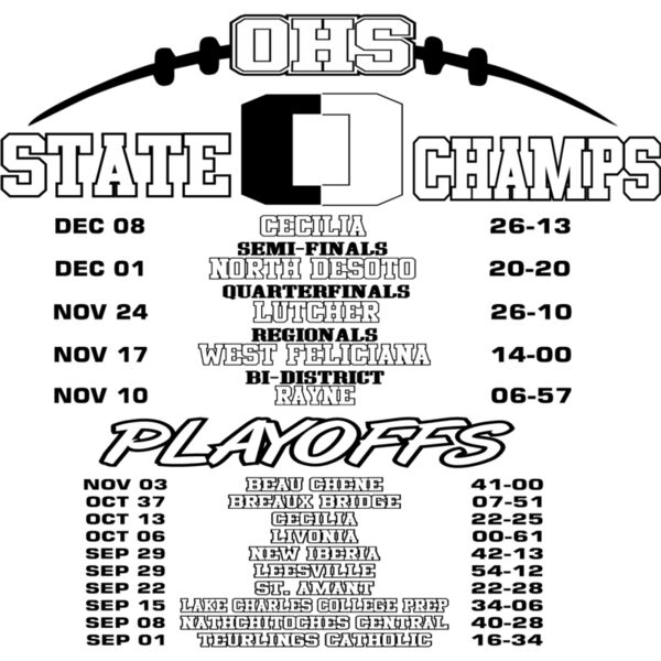 Champs back orange ts Thumbnail