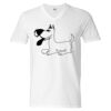 Unisex Softstyle® V-Neck T-Shirt Thumbnail