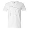 Unisex Softstyle® V-Neck T-Shirt Thumbnail