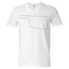 Unisex Softstyle® V-Neck T-Shirt Thumbnail