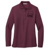 Ladies Silk Touch Long Sleeve Polo Thumbnail